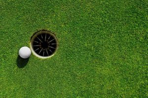 golf hole ball-green-grass