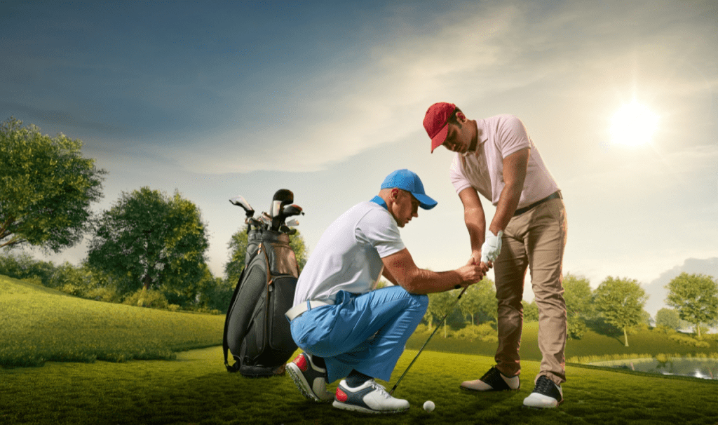 How to learn golf at home and online